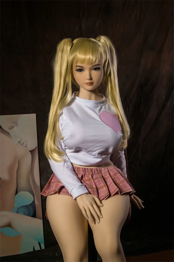 Blonde Big breasts Maiden Sex Doll Heidy 155cm Mailovedoll 