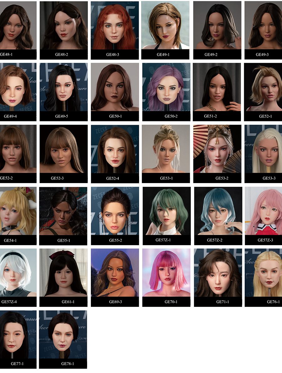 Extra Doll Heads (Zelex Doll) - Mailovedoll