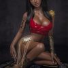 African Ebony Sex Doll Anabel 140cm (USA Stock)